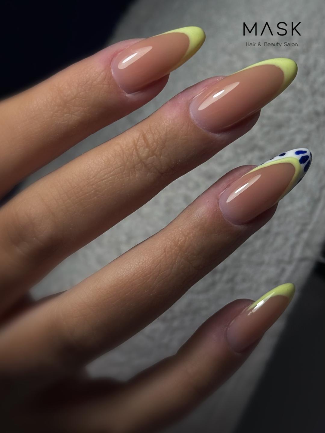 Mask #beograd Ojačavanje noktiju Ojačavanje prirodnih noktiju gelom / korekcija - L dužina