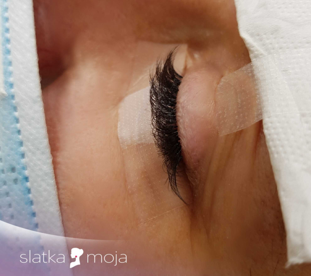 Slatka moja #beograd Nadogradnja trepavica Nadogradnja svilenih trepavica 3D - 8D