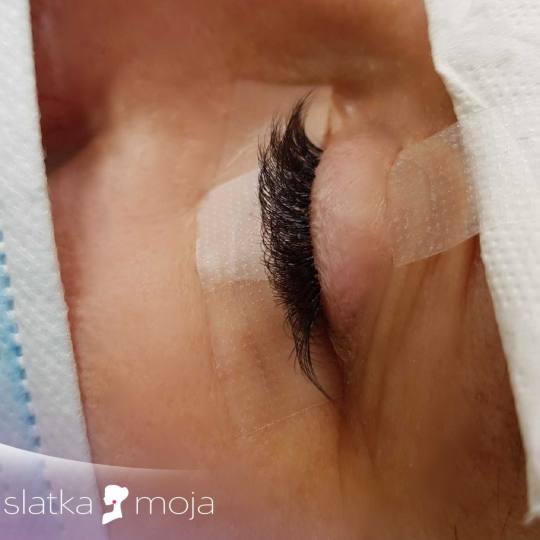 Slatka moja #beograd Nadogradnja trepavica Nadogradnja svilenih trepavica 3D - 8D