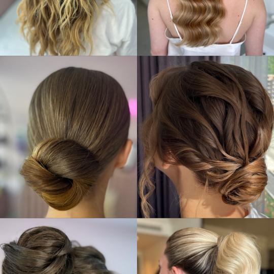 Pudra beauty #beograd Svečane i frizure za svadbu Svečana frizura