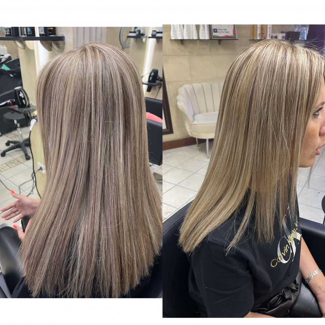Glam Hair by Pro Team #beograd Pramenovi Pramenovi na foliju - duga kosa