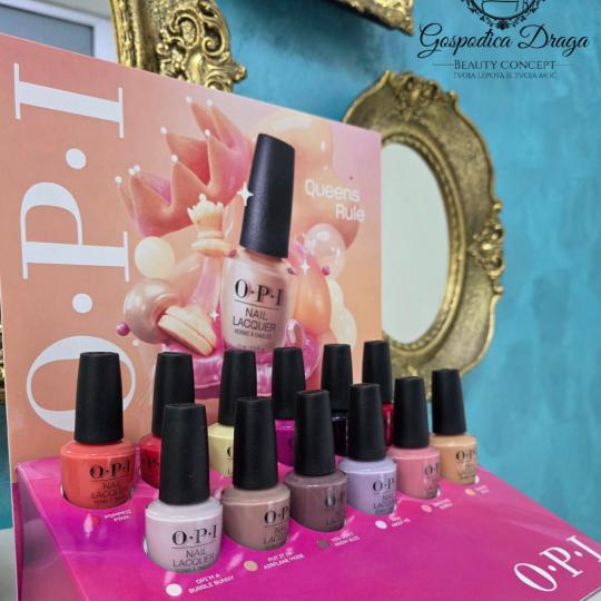 Gospođica Draga #novisad Manikir Manikir + lakiranje OPI lakom