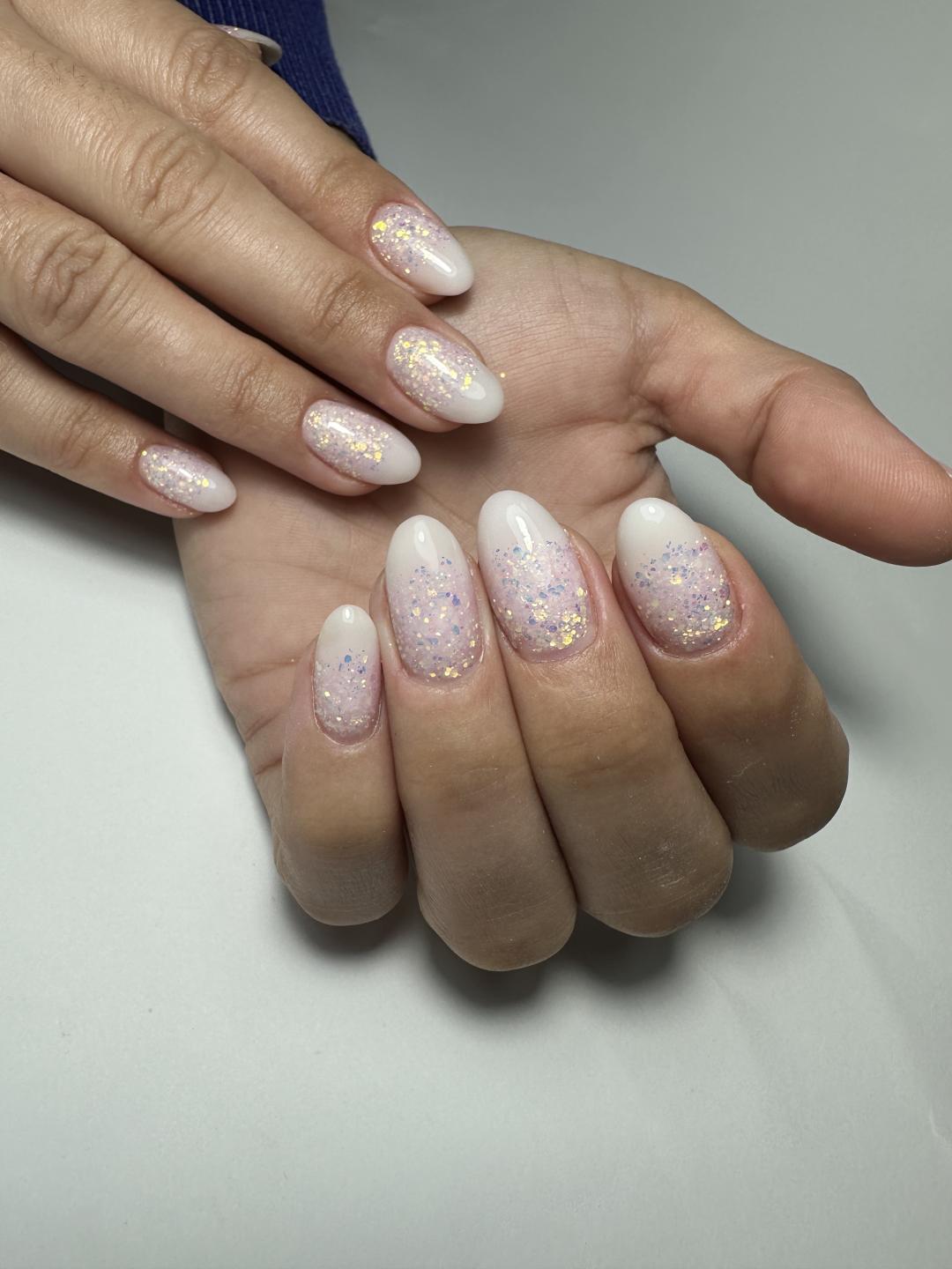 Korekcija ojačavanja noktiju gelom - S dužina - Princess beauty salon, Niš Ojačavanje noktiju Nokti Ojačavanje noktiju, Niš, Medijana