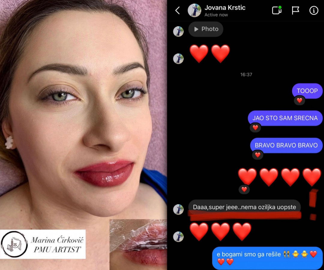 Aurora Beauty Studio #beograd Trajna šminka Trajna šminka usana