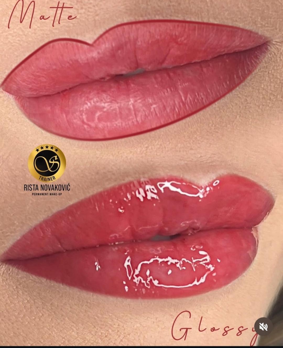 Rista Beauty salon #beograd Trajna šminka Trajna šminka usana