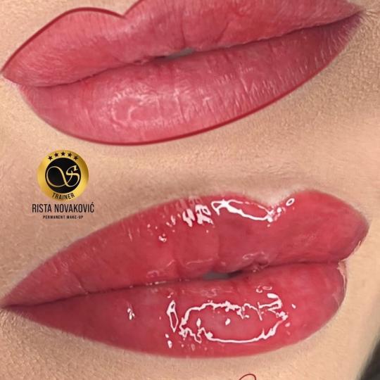 Rista Beauty salon #beograd Trajna šminka Trajna šminka usana