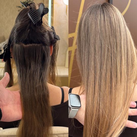 Becca’s Beauty Lounge #beograd Ombre, sombre, balayage Balayage - duga kosa Balayage by Marko