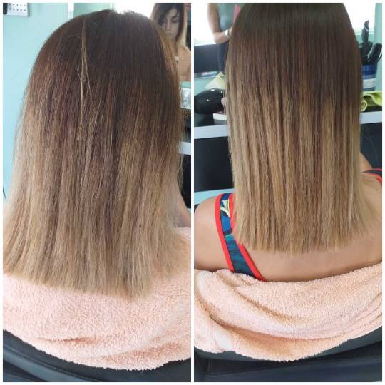 Bella Donna #nis keratin pre i posle tretmana