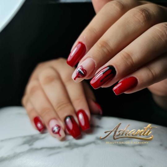 Ashanti Beauty Salon & Academy #beograd Izlivanje noktiju Izlivanje noktiju gelom - S dužina