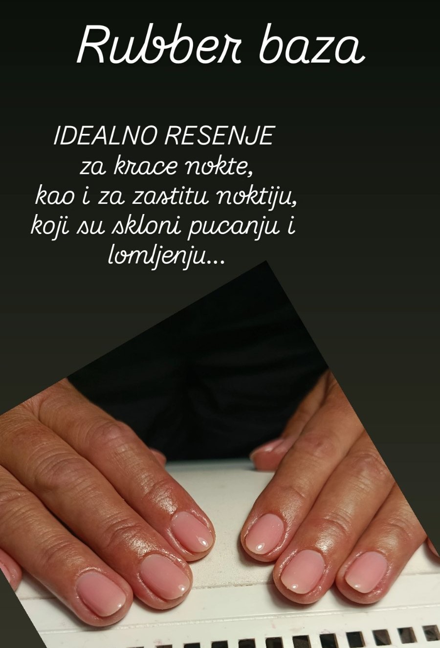 Rubber baza - Lavica Lux, Smederevo Ojačavanje noktiju Nokti Ojačavanje noktiju, Smederevo, Centar