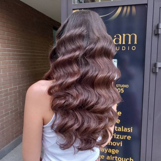 Dream Hair Studio #beograd Svečane i frizure za svadbu Hollywood talasi - ekstra duga kosa