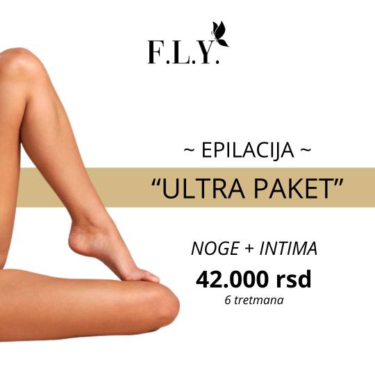 F.L.Y. Beauty Beograd #beograd Laserska epilacija Laserska epilacija celih nogu - za dame