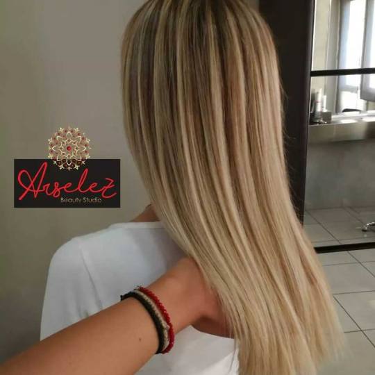 Arselez Studio #beograd Ombre, sombre, balayage pramenovi Kolorizacija za sve dužine kose - prameno