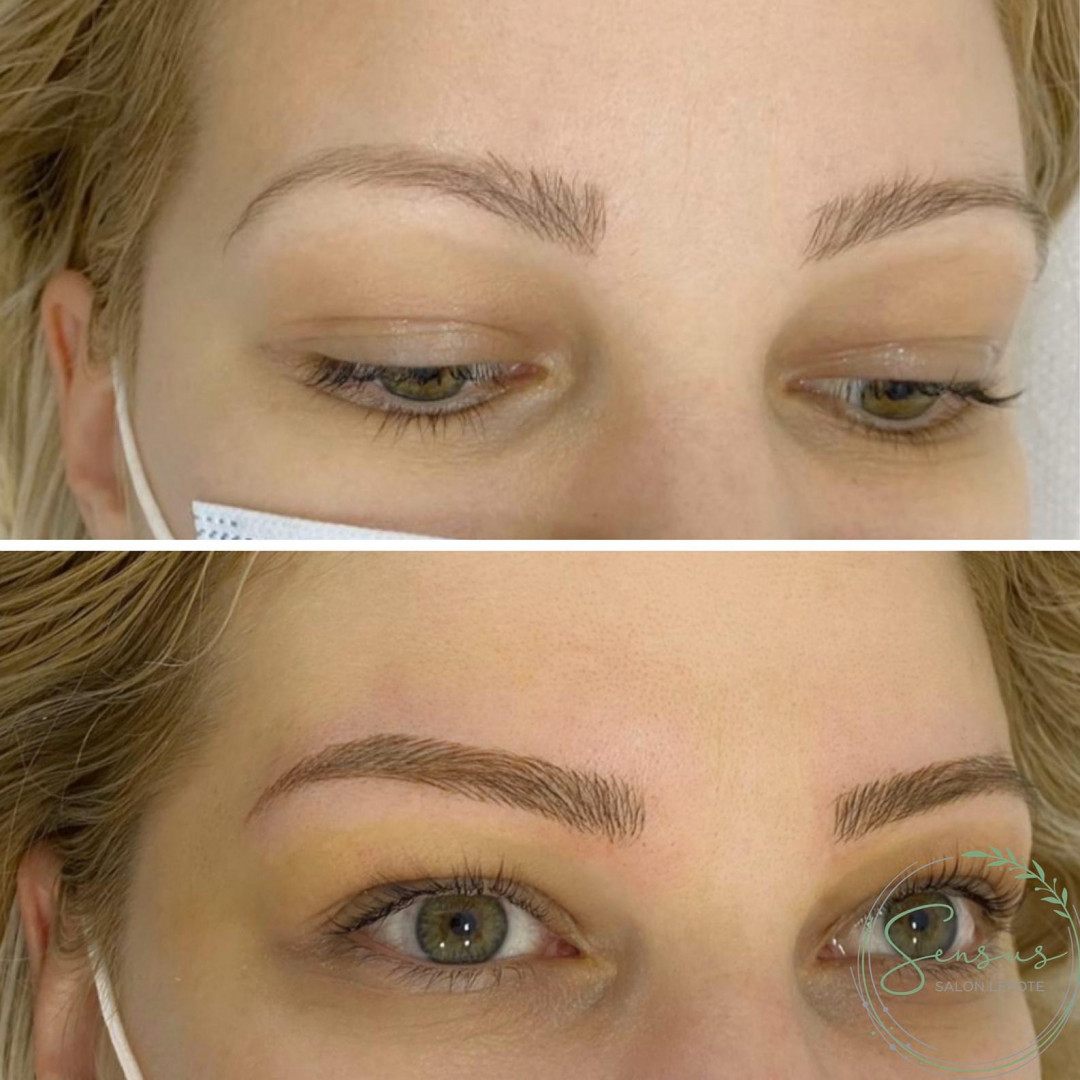 Sensus Zemun #beograd Trajna šminka Microblading obrva