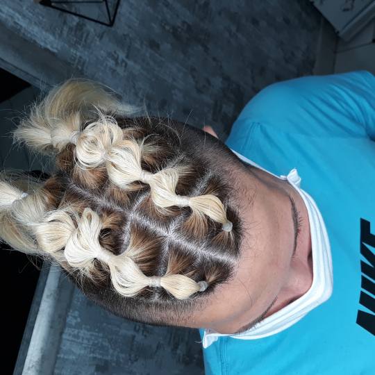 Sanja Afro Frizerka #nis Pletenice, kike, punđe Riblja kost dužinom cele kose/rajf kikica