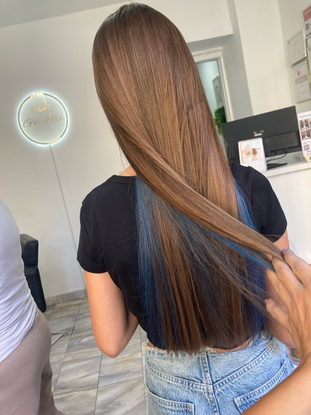Atelje Glossy Hair #beograd Pramenovi Pramenovi na foliju - ekstra duga kosa