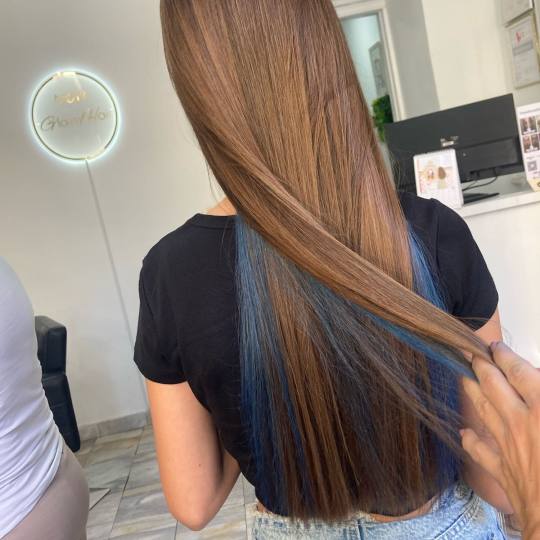 Atelje Glossy Hair #beograd Pramenovi Pramenovi na foliju - ekstra duga kosa