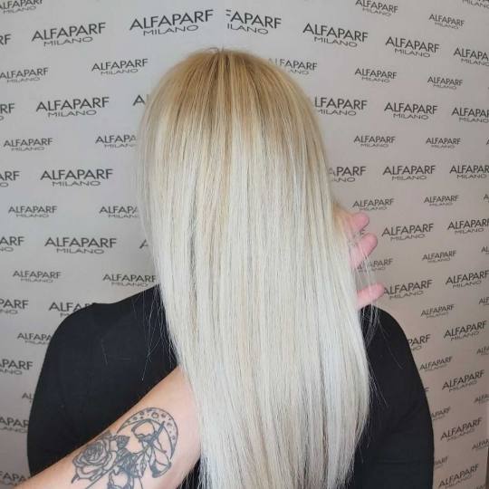 Alfaparf Studio #beograd Blajhanje kose Blajhanje - duga kosa
