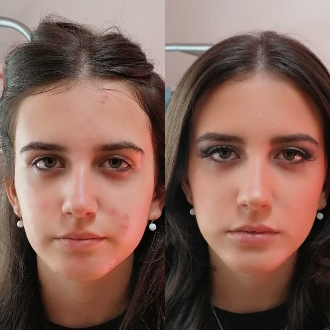 Studio joge i lepote Jelena Bilcar #beograd Make-up / šminkanje Profesionalno šminkanje - za maturu