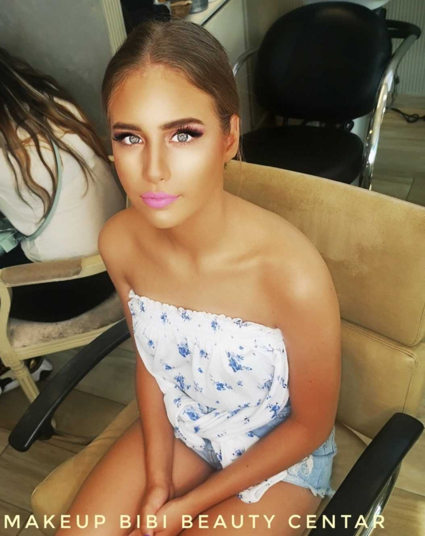 Bibi beauty centar #beograd Make-up / šminkanje Profesionalno šminkanje + proba - za maturante