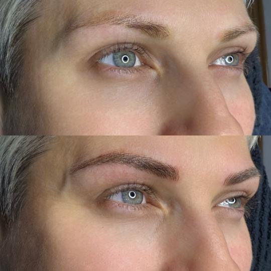 Manja pmu & beauty studio #pancevo Trajna šminka Trajna šminka obrva - microblading