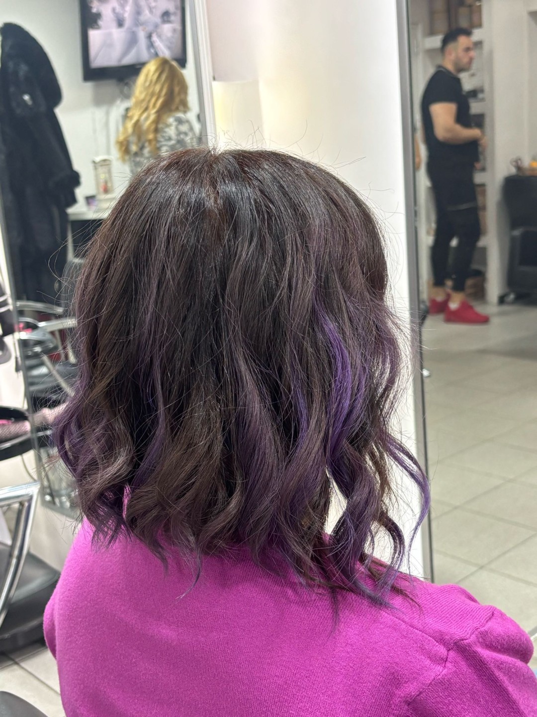 Nikola @ Aleksa #beograd Pramenovi Pramenovi na foliju - kosa srednje dužine