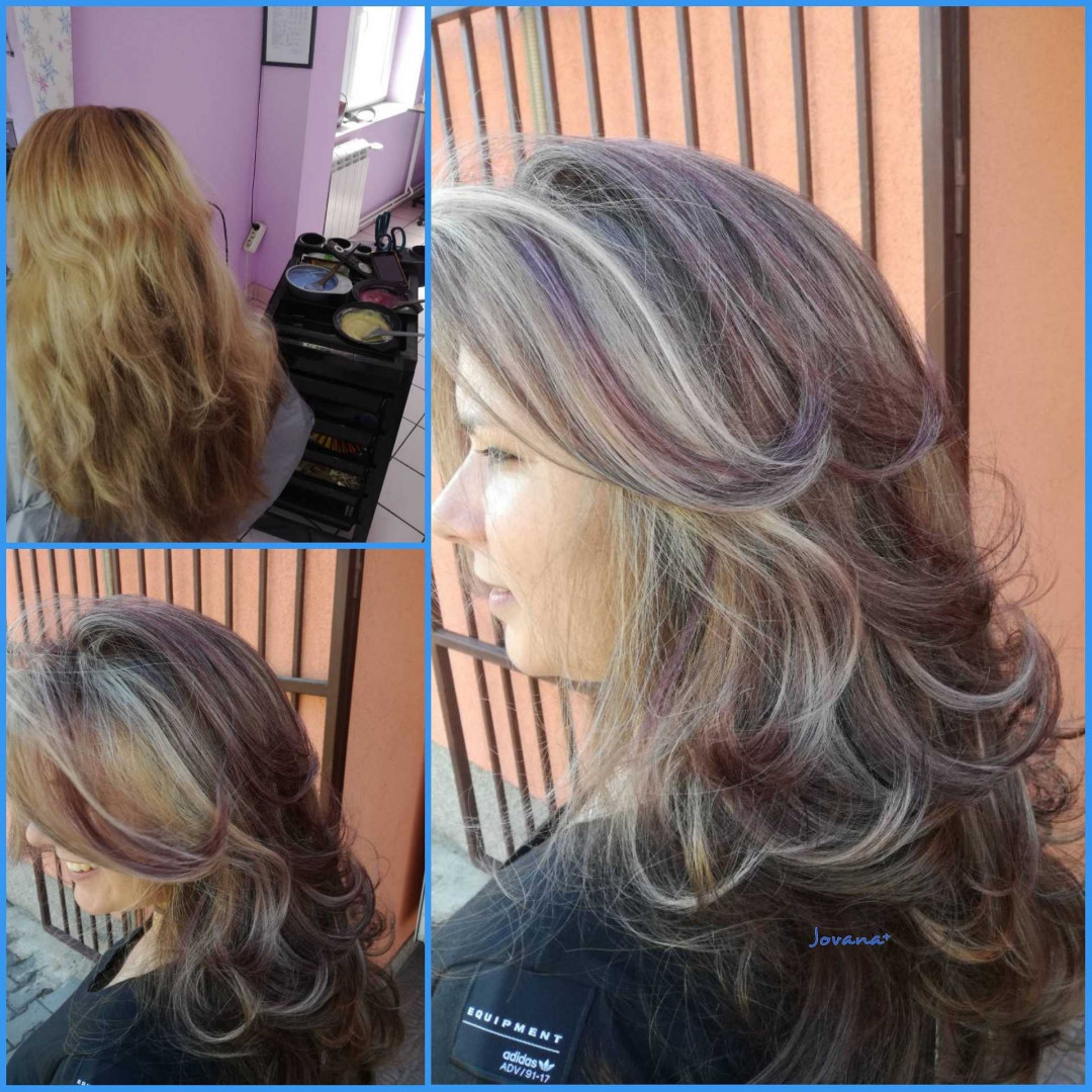 Pramenovi na foliju + preliv - ekstra duga kosa - Jovana +, Beograd Pramenovi Frizerski saloni Pramenovi, Beograd, Novi Beograd blokovi, Belville, Savski kej