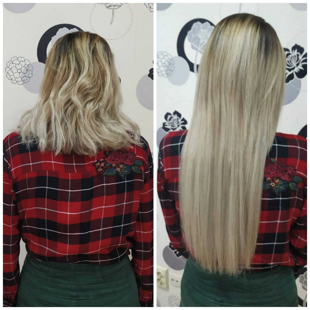 Avangarda #beograd Nadogradnja kose Nadogradnja kose keratin / micro ring 100g - pramenovi  40cm - 55cm