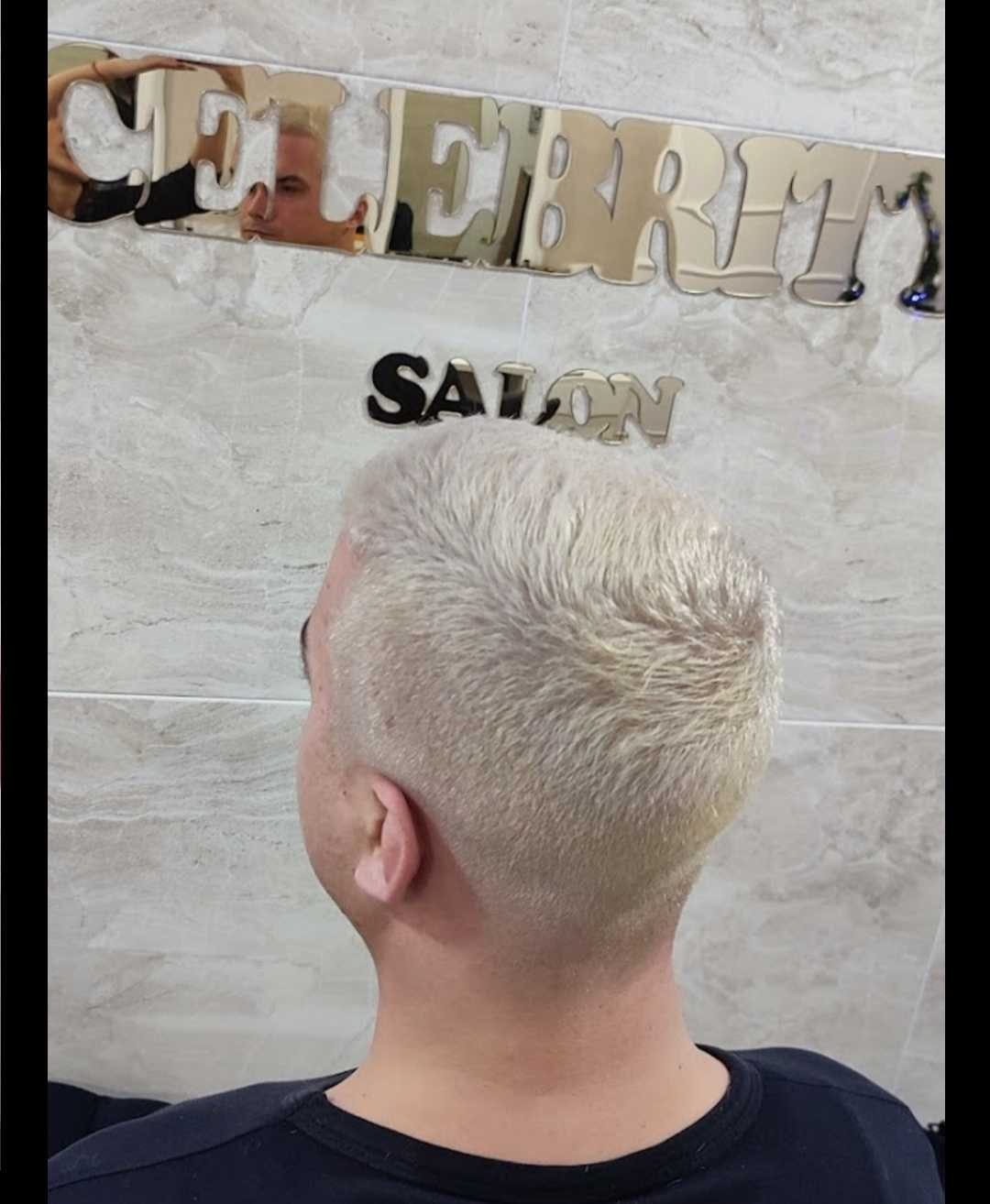 Salon Celebrity Lauren #beograd Blajhanje kose Blajhanje izrastka + preliv - sve dužine kose