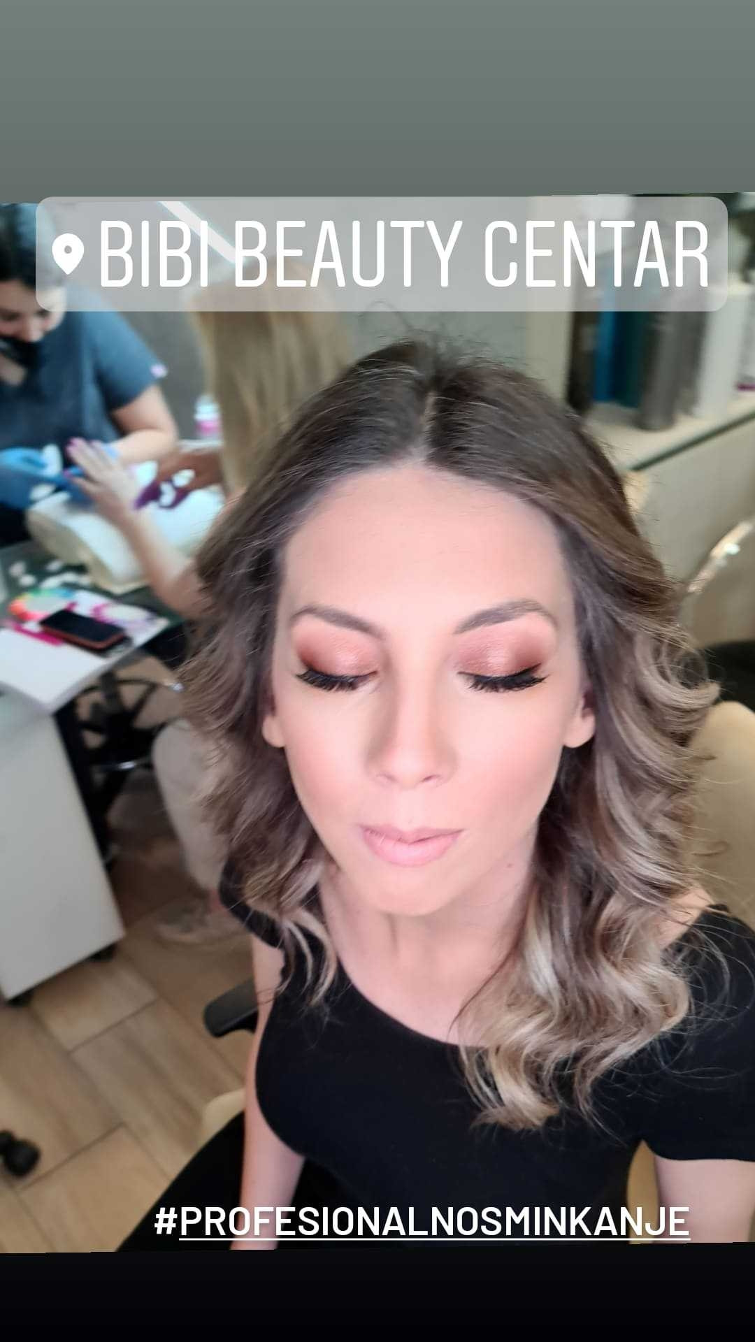 Bibi beauty centar #beograd Make-up / šminkanje Profesionalno šminkanje + veštačke trepavice