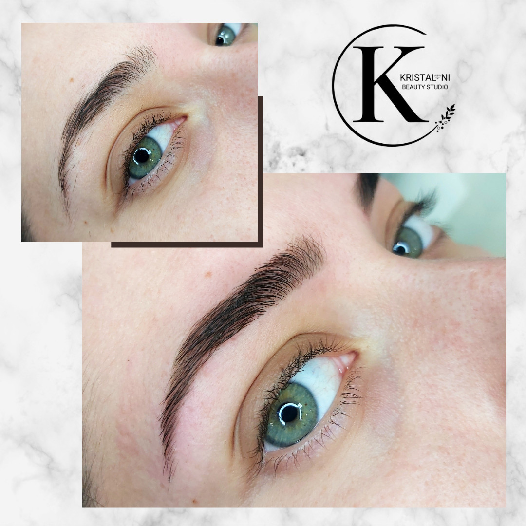 Kristal. NI Beauty Studio #nis Obrve PROMO PAKET - Korekcija obrva voskom i pincetom+ farbanje obrva+depilacija nausnica GRATIS - za dame