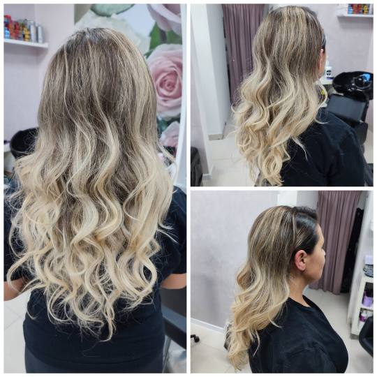 Make Up Jaca #beograd Feniranje i stilizovanje Feniranje na lokne - poluduga kosa