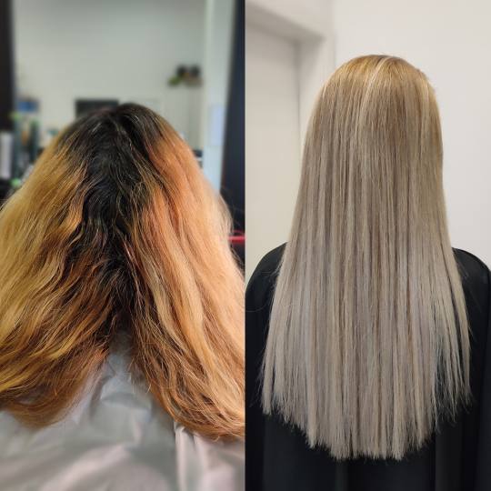 Infinity Hair #novisad Farbanje kose Farbanje cele dužine (profesionalna farba) - ekstra duga kosa