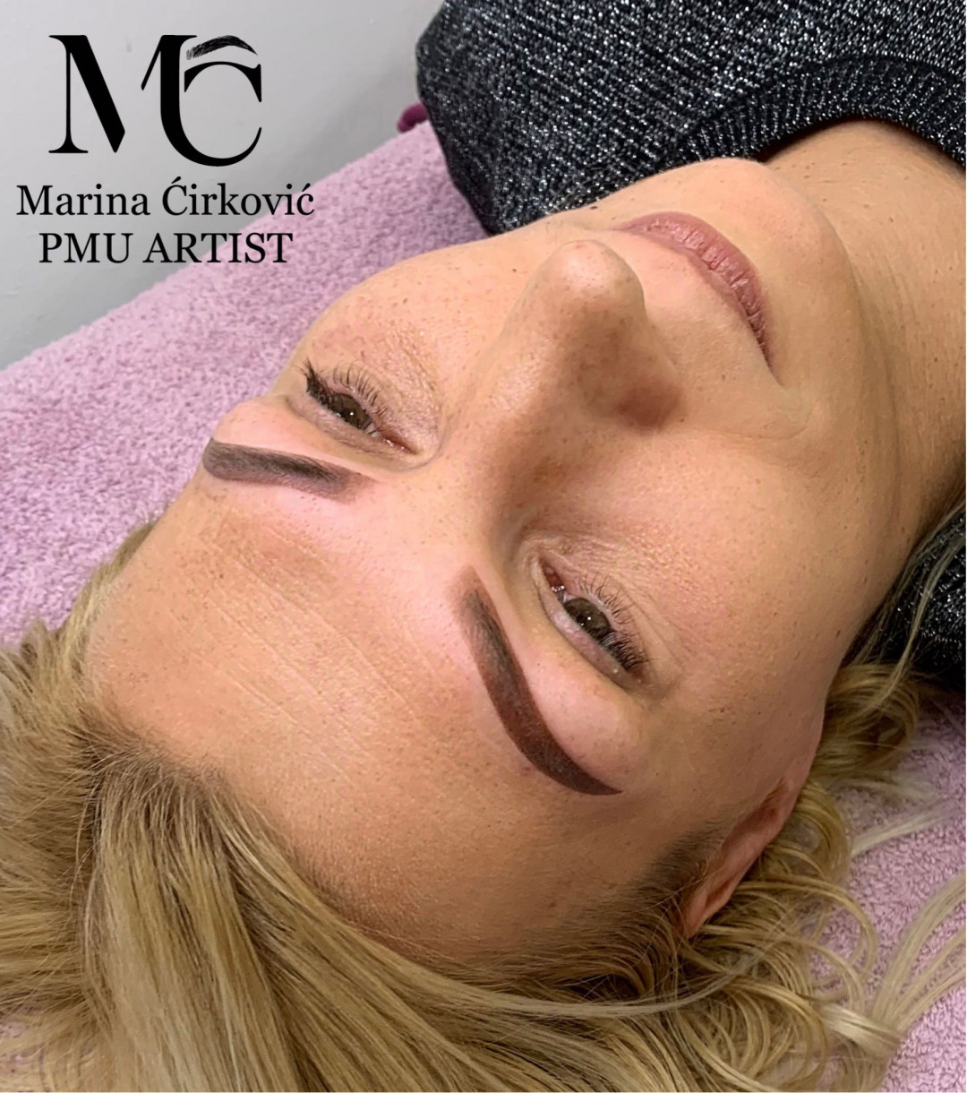 Aurora Beauty Studio #beograd Trajna šminka Puder obrve