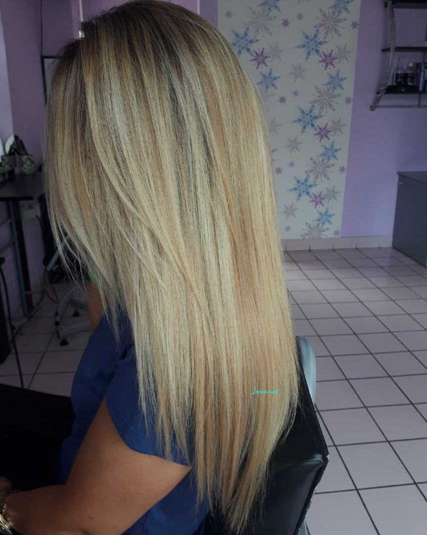 Ombre / sombre / balayage + preliv - ekstra duga kosa - Jovana +, Beograd Ombre, sombre, balayage Frizerski saloni Ombre, sombre, balayage, Beograd, Novi Beograd blokovi, Belville, Savski kej