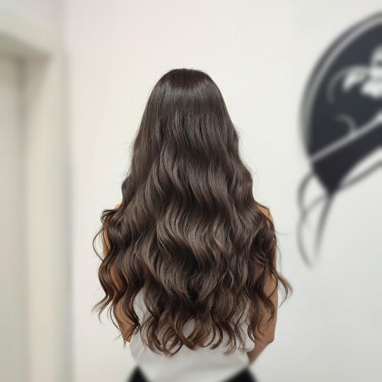 Infinity Hair #novisad Feniranje i stilizovanje Feniranje na talase - extra duga kosa (preko lopatic