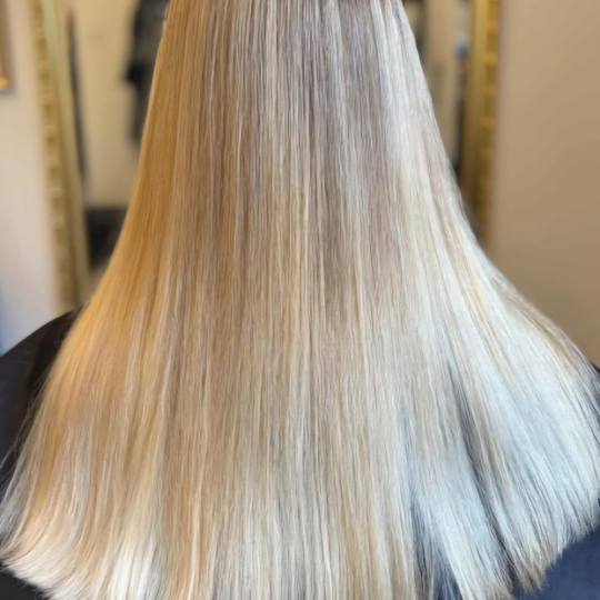 Esthetique Privé #beograd Pramenovi Pramenovi na foliju +Preliv + Feniranje +Šišanje +Black Cavia
