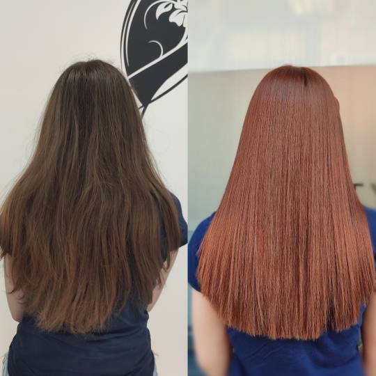 Infinity Hair #novisad Farbanje kose Farbanje cele dužine (profesionalna farba) - ekstra duga kosa
