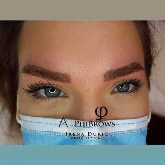 Esthetic Studio Irena #beograd Obrve Japansko iscrtavanje obrva Japansko iscrtavanje obrva