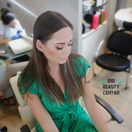 Bibi beauty centar #beograd Make-up / šminkanje Profesionalno šminkanje + veštačke trepavice mak