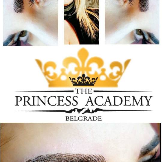 The Princess Academy #beograd Trajna šminka Puder obrve