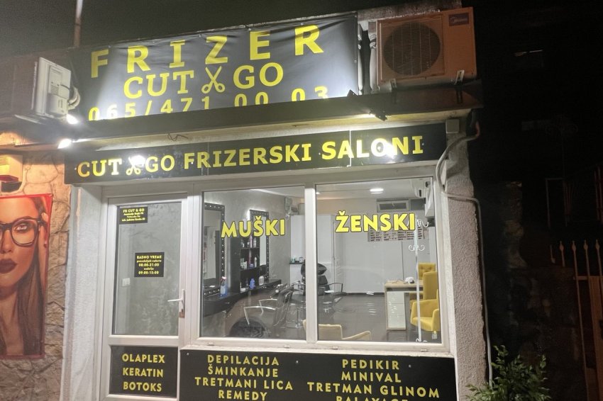 Cut & Go Borska 66 Frizerski salon zakazivanje Beograd, Borska 66
