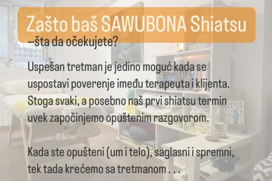Studio za Shiatsu masažu SAWUBONA Shiatsu Studio Beograd